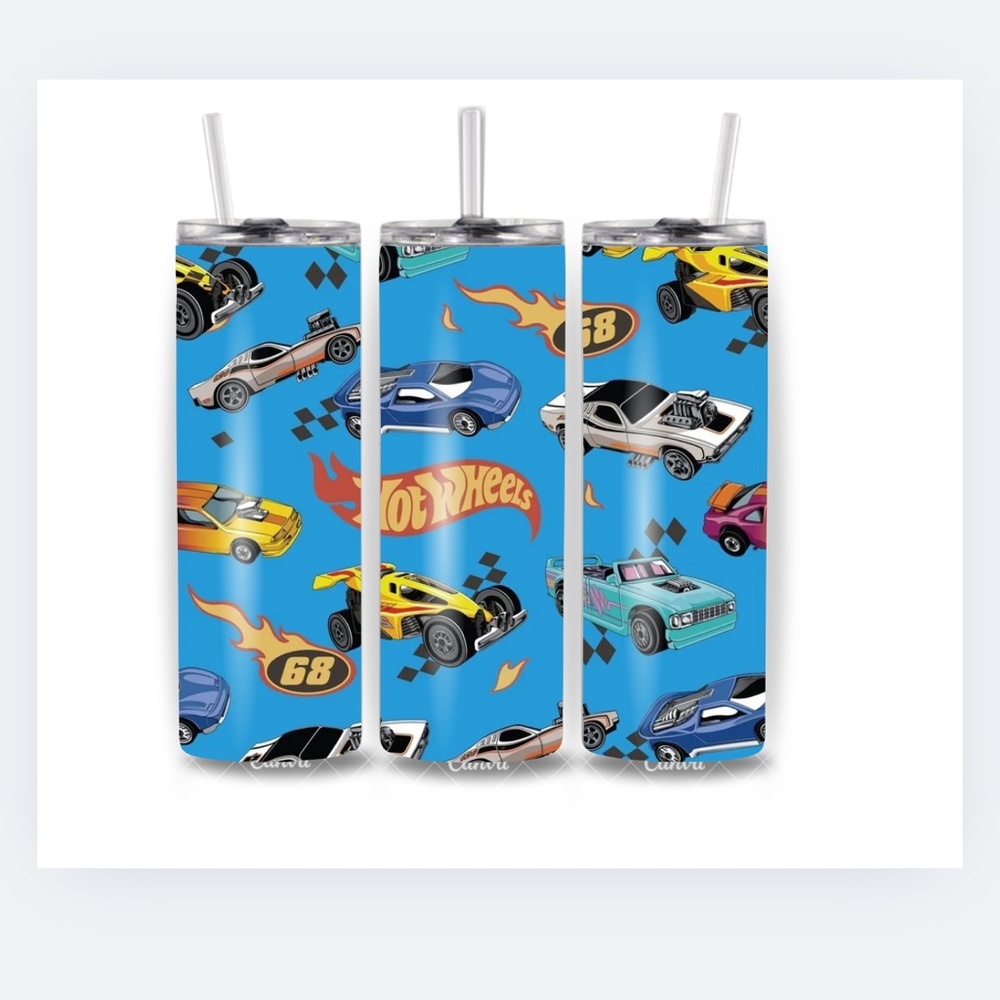 Blue Tumbler for Kids 20 Oz Stainless Steel One Tumbler Only